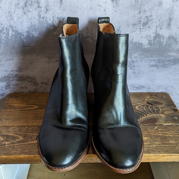 Madewell The Regan pull-on ankle boots in Black, size 9.5 - Picture 5 of 12